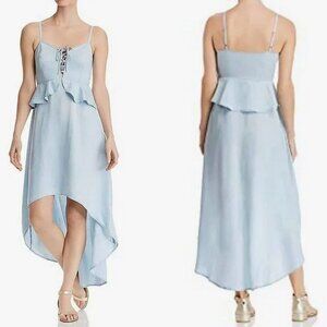 GUESS Bleached Wash Tencel Maxi Dress